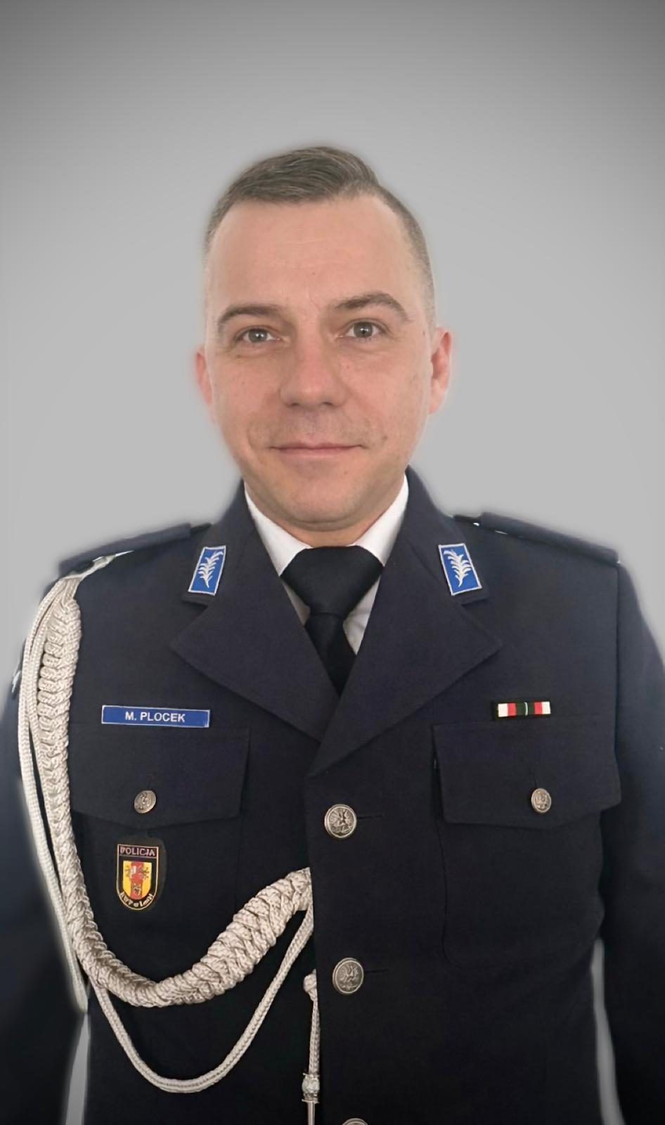 ZASTĘPCA KOMENDANTA KOMISARIATU nadkomisarz Maciej Plocek